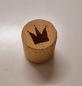 Preview: Holzstempel Krone spitzig