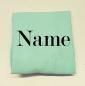 Preview: Nuschi mint mit Name bestickt