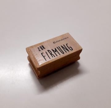 Holzstempel zur Firmung 2