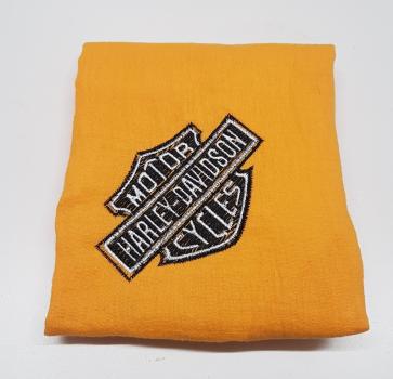 Nuschi bestickt mit Harley Davidson + Wunschname