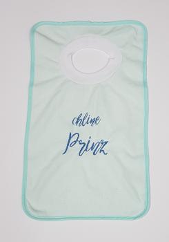 Preview: Schlupflatz bestickt mit chline Prinz