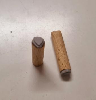 Holzstempel Herz Mini