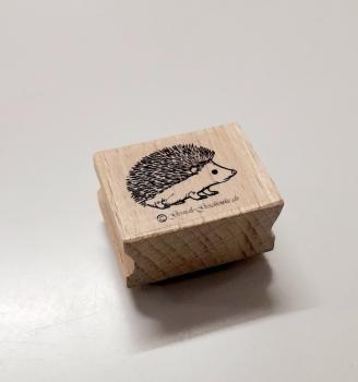 Holzstempel Igel