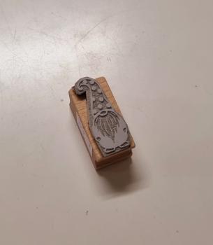 Preview: Holzstempel Wichtel / Zwerg Erwin