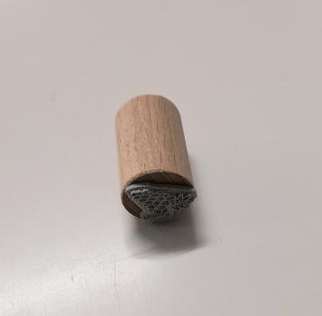 Preview: Holzstempel Erstkommunion / Firmung - Trauben klein