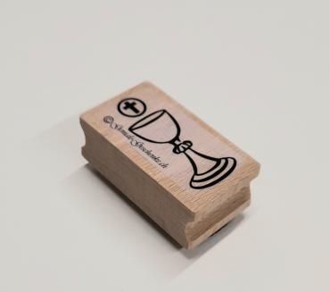 Holzstempel Erstkommunion / Firmung - Kelch