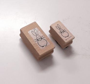 Holzstempel Ostern - Osterhase (gross)