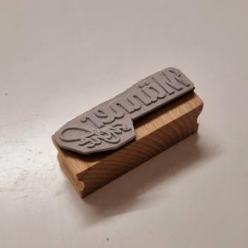 Preview: Holzstempel Männersache