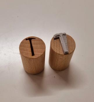 Holzstempel Hammer