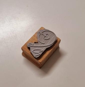 Preview: Holzstempel Hochzeit "Ja"