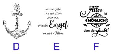 Preview: Weihwasser Becken Lindenholz mit Spruch - personalisierbar mit Name