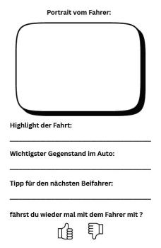 Preview: Beifahrer Gästebuch: Mit dem Fahrer auf der Überholspur – Ein Gästebuch für Mutige
