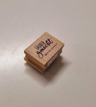 Holzstempel säuber gmacht 1
