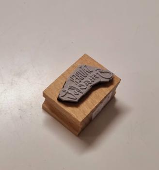 Preview: Holzstempel säuber gmacht 1