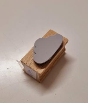 Preview: Holzstempel Wolke