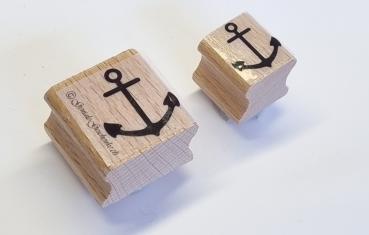 Holzstempel Anker (klein)