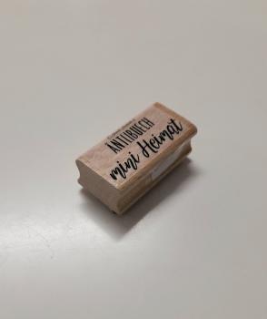 Holzstempel Äntlibuech mini Heimat