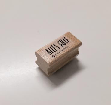 Holzstempel alles Gute