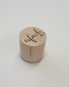 Holzstempel eifach so (rund)
