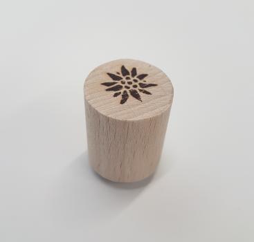 Holzstempel Edelweiss