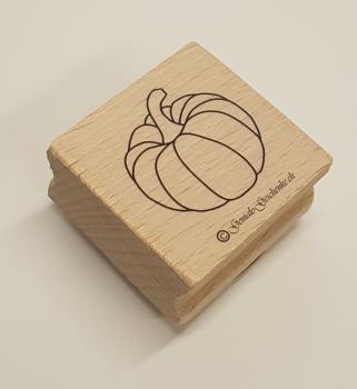 Holzstempel Kürbis