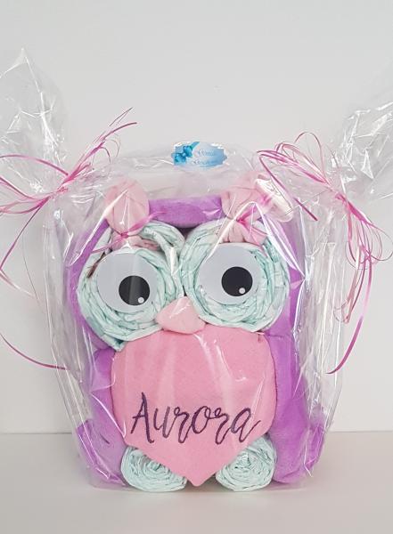 Windelgeschenk Eule