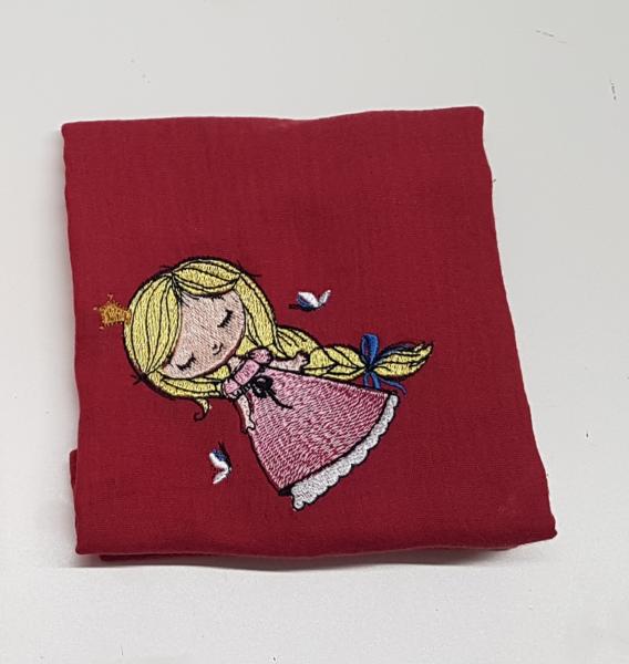 Nuschi bestickt mit Prinzessin 1