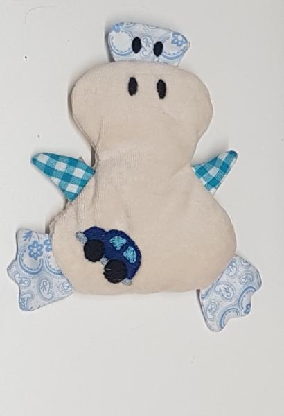 Traubenkern Ente Auto blau