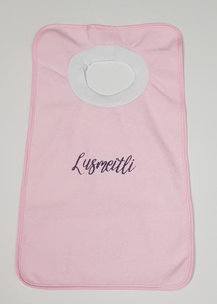 Schlupflatz bestickt mit Lusmeitli