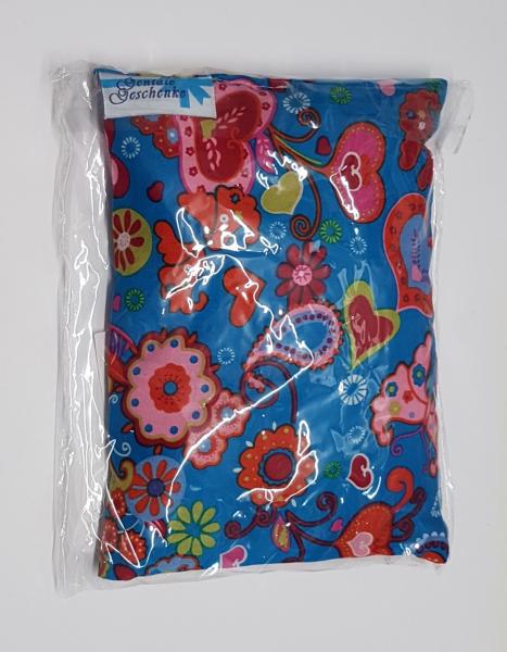 Kirschkernkissen blau