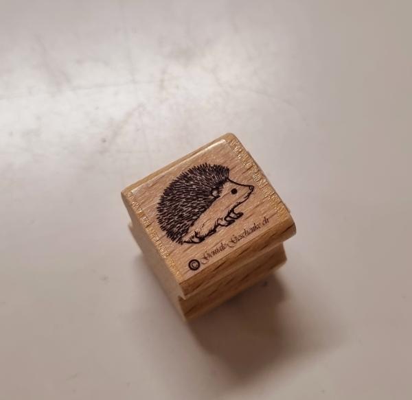 Holzstempel Igel klein