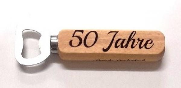 cooler Flaschenöffner - 50 Jahre