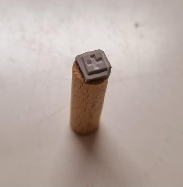Holzstempel Schweizerkreuz Mini