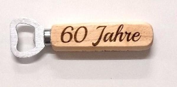 cooler Flaschenöffner - 60 Jahre
