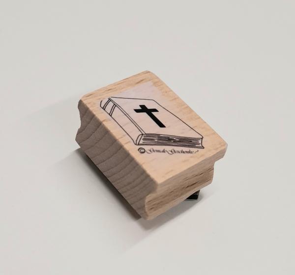 Holzstempel Erstkommunion / Firmung - Bibel