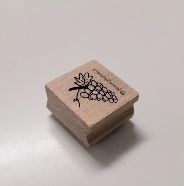 Holzstempel Erstkommunion / Firmung - Trauben