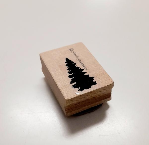 Holzstempel Tannenbaum / Tanne / Wald