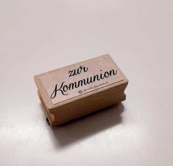 Holzstempel zur Kommunion 3