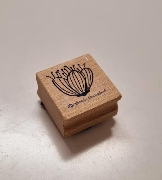 Holzstempel Blüte / Blume