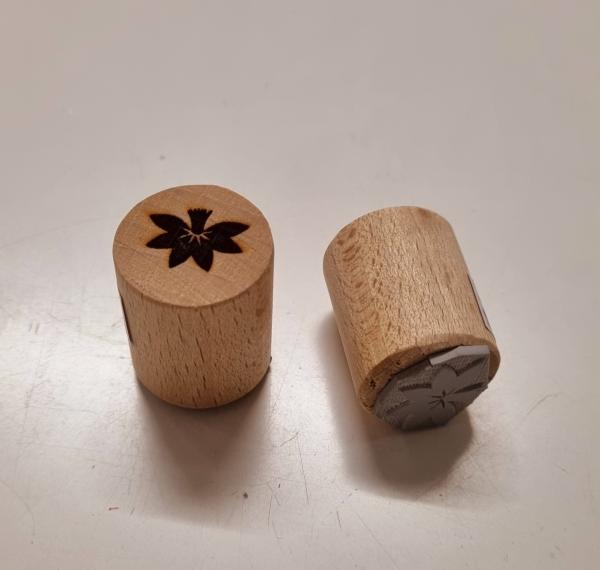 Holzstempel Blüte / Schneeglocke / Blume