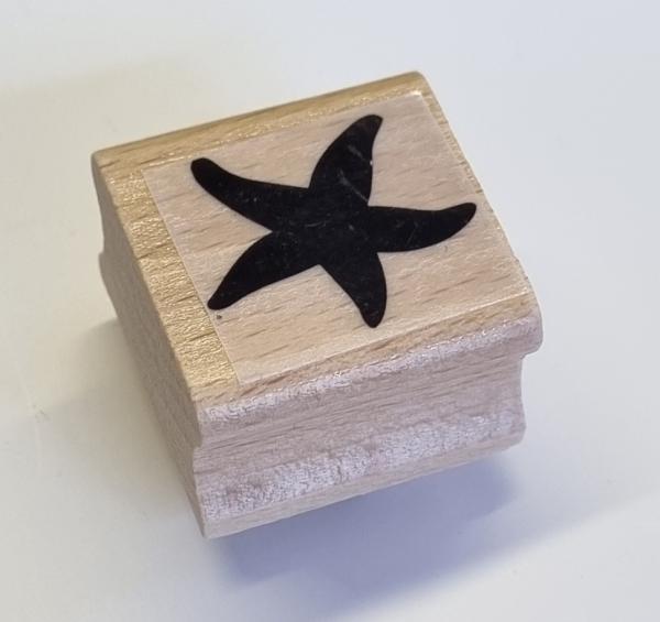 Holzstempel Stern / Seestern (klein)
