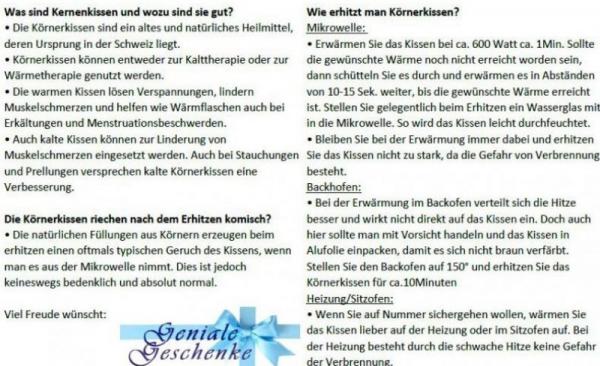 Kirschkernkissen Eulen