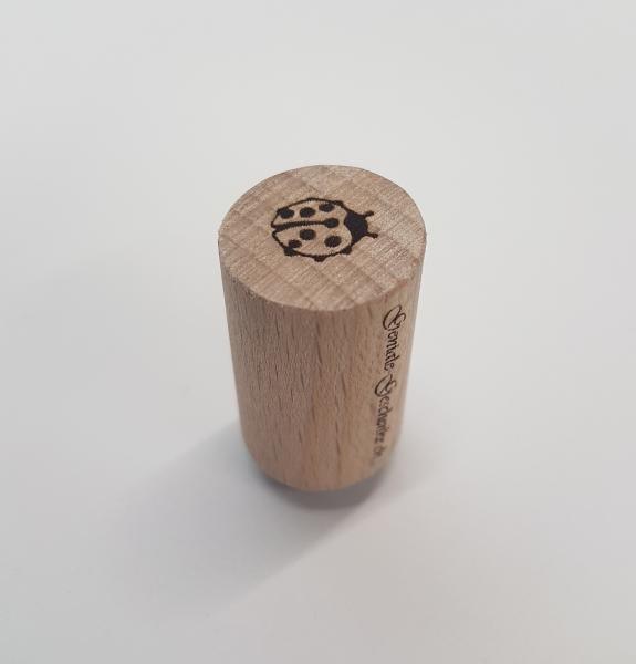 Holzstempel Marienkäfer / Glückskäfer