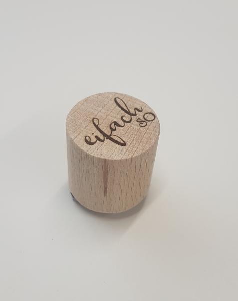 Holzstempel eifach so (rund)