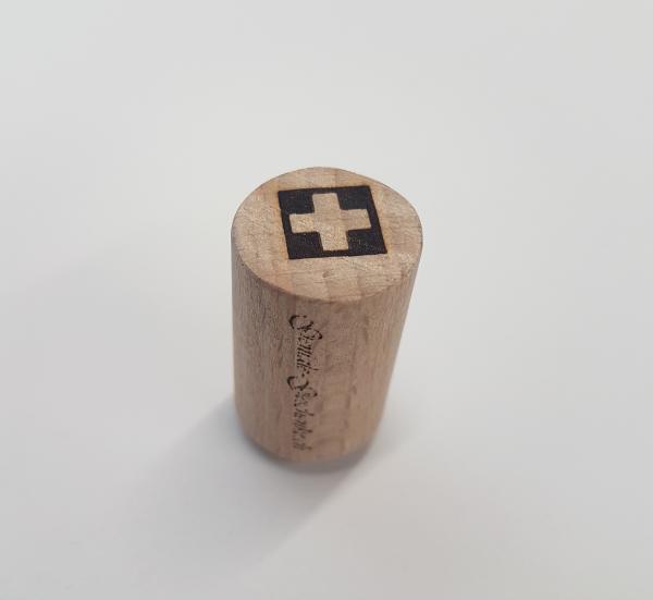 Holzstempel Schweizerkreuz