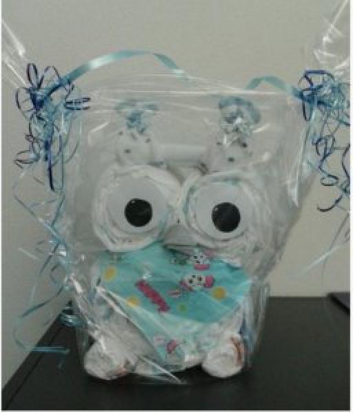 Windelgeschenk Eule
