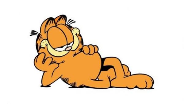 Nuschi bestickt mit Garfield Katze nach Wahl